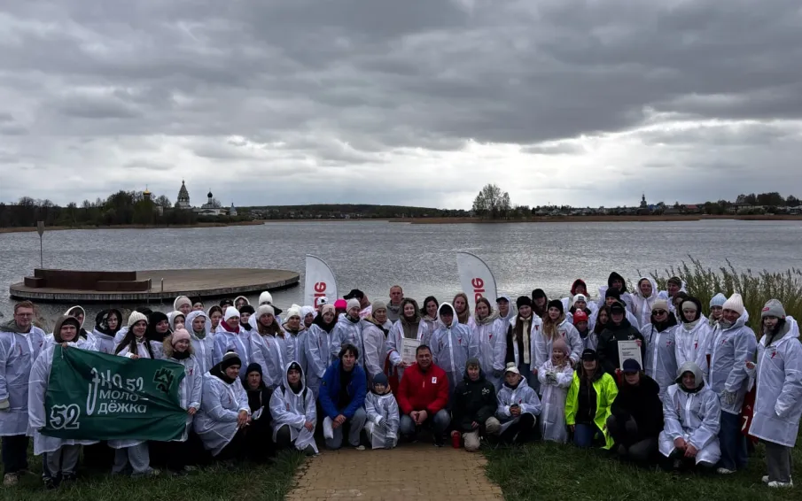Неделя субботников «Мы за чистоту!» в Нижегородской области завершилась на озере Тосканка